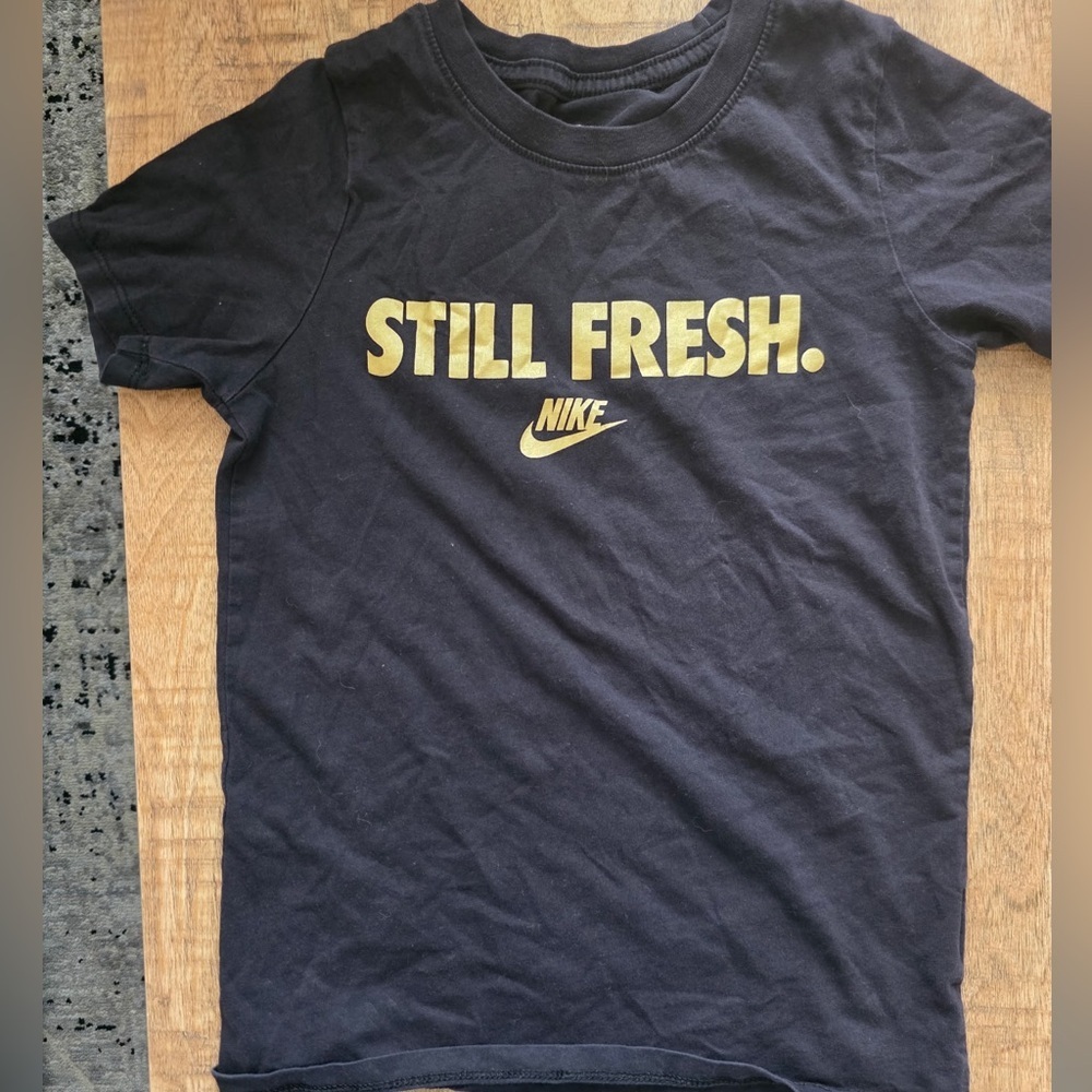 Nike Kids Black Tee